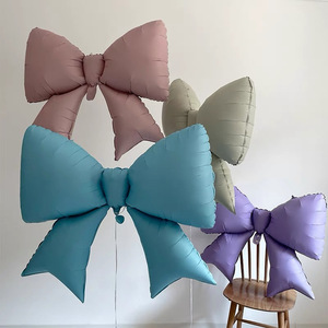 <span class=keywords><strong>Ballon</strong></span> géant en forme <span class=keywords><strong>de</strong></span> nœud papillon, or rose, rouge, or, violet, bleu clair, ballons en hélium, décoration <span class=keywords><strong>de</strong></span> fête pour fille, anniversaire - Product Image 3