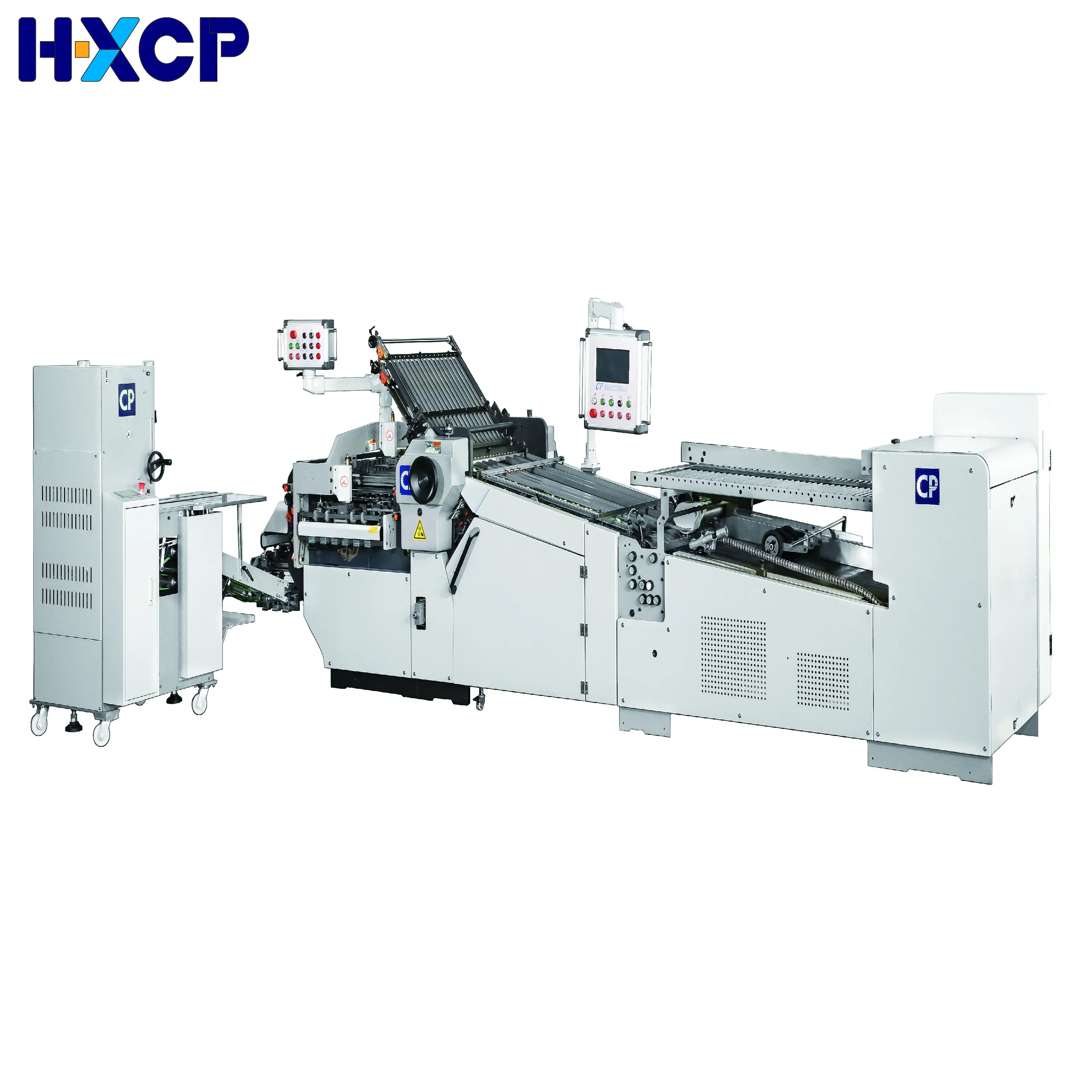 Hcxcp — Machine à dossier de papier, volet composite croisé, mécanisme avec plis, alimentation continue, à boucle, équipement de pliage, 40-210g/m2