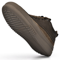 Nouvelles baskets basses en cuir véritable de qualité supérieure pour homme, style Chelsea, à lacets, plateforme, décontractées, mode italienne, prix bas, vente en gros
