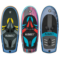 Planche de surf hydrofoil Aisunss OEM en fibre de carbone renforcée EPS PVC, planche de wingfoil améliorée