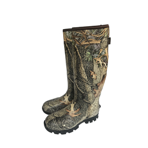 Stivali da Caccia Antivipera di Alta Qualità Personalizzati in Gomma e Neoprene Mimetico Impermeabili da Uomo - Product Image 4