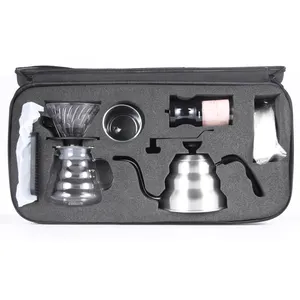 MOJAE portatile per il caffè Set da viaggio Set Kit per il caffè a goccia strumenti per il Barista macchina per il caffè Espresso Set