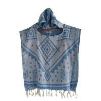 Poncho de Toalla Pestemal con Capucha para Surf, 100% Algodón, para Baño, Niños y Adultos, Edición Macallan 1