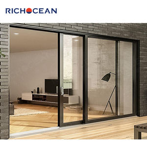 <span class=keywords><strong>Porte</strong></span> <span class=keywords><strong>Coulissante</strong></span> en Aluminium RICHOCEAN avec Rail Pré-Intégré, Double Vitrage Low-E pour Maison - Product Image 6