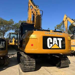 Excavatrice sur chenilles hydraulique 320D 320D2 d'occasion, modèle 2018, 95% neuve, poids opérationnel de 20 tonnes, capacité de la cuve de 1 m, à vendre - Product Image 2