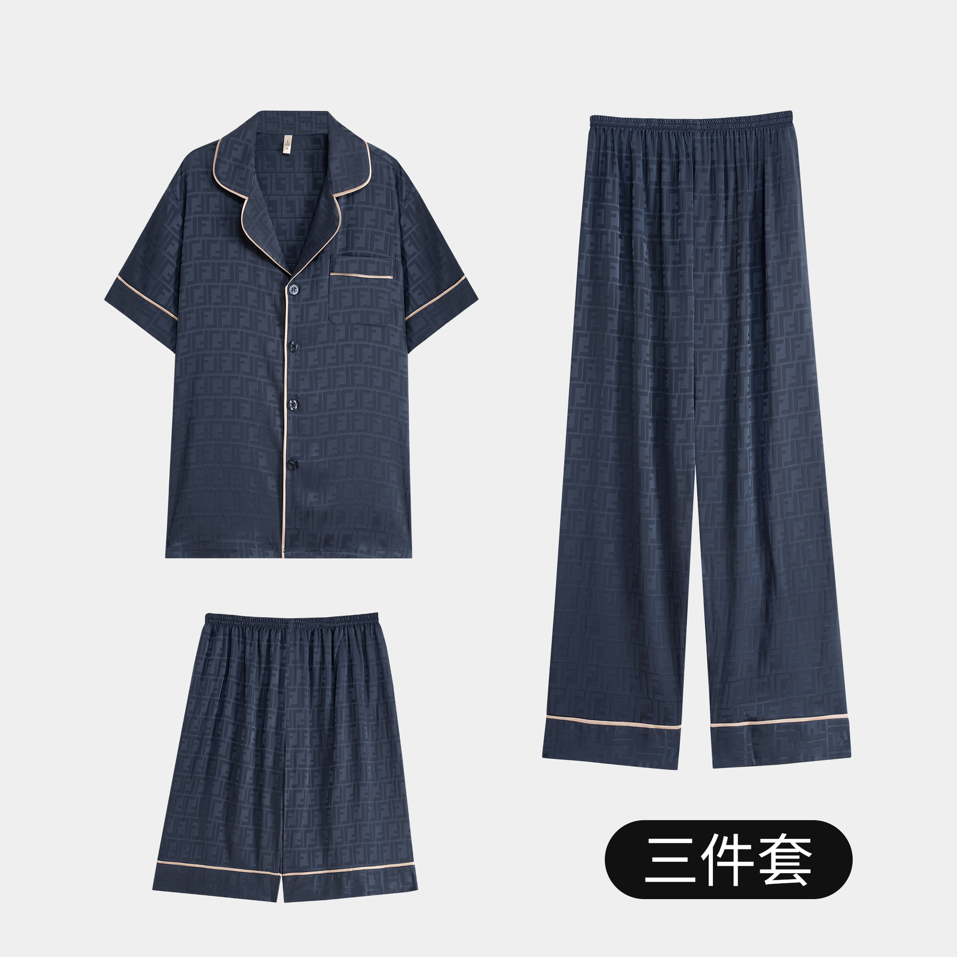 Cp332 conjunto de tres piezas para hombre