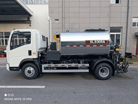 Truk Distributor Aspal Baru XLS305A dengan Lebar Penyemprotan Maksimal 3.5m dan Tangki Aspal 3.8cbm