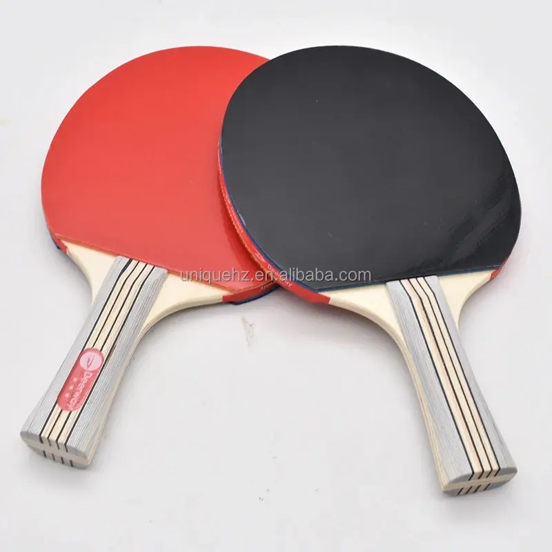 Raket tenis meja 2024new, raket Ping Pong pisau karbon profesional, pemukul karet elastis tinggi