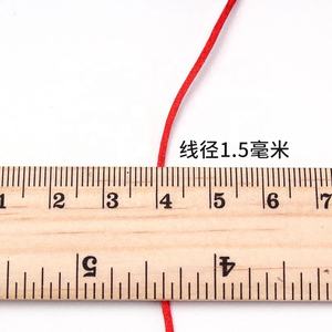 <span class=keywords><strong>Cordon</strong></span> en macramé en nylon satiné soyeux, plat, tressé, pour chaussures, jouets, perles, accessoires de bricolage, sacs en queue de rat colorés, vêtements - Product Image 5