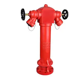 消防铸铁 4 “6” 双向支柱消防栓与价格