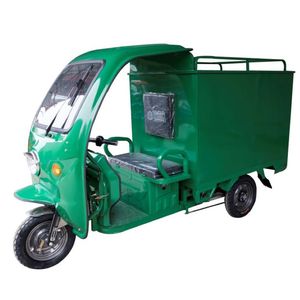 Vehículo Eléctrico de Reparto FGQ de Carrocería Cerrada, Cabina Grande, 3 Ruedas, para Logística, Carga y Entrega Express, Uso Diario - Product Image 5