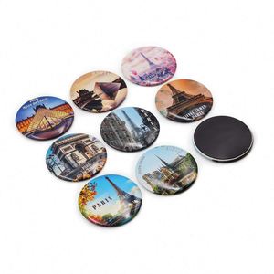 Imán Ecológico Personalizado para Refrigerador con Logotipo, Tipo Pin, Impresión Circular - Product Image 3