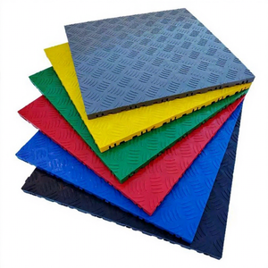 Heavy Duty Solid Interlocking <b>Plastic</b> Floor <b>Tiles</b> - Product Image 1