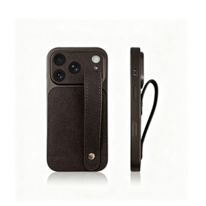 Étui de téléphone en PU avec bracelet, protection intégrale, découpe précise, grande fenêtre, antichoc, protection de l'objectif, porte-cartes - Product Image 6