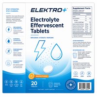 Comprimés effervescents d'électrolytes OEM/ODM, tube de 20 comprimés, supplément vitaminique pour adultes, améliore l'immunité, soutient l'énergie, marque privée