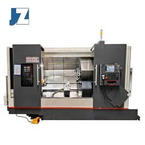 TCK800 slant bed 5axis cnc lathe machine living turret cnc parts milling and turning machining service