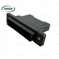 Boîtier de connecteur automobile en plastique PA66 TE Connectivity série 1-178802 Dynamic D-3100, 3 positions, réceptacle, pas de 5,08 mm