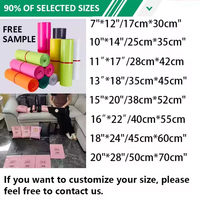 Sac d'expédition en polyéthylène imprimé sur mesure pour l'emballage des vêtements, enveloppe d'expédition en plastique biodégradable, sac polymailer pour vêtements