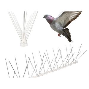 Chine 500mm * 23mm filet de sécurité anti oiseau pointe pigeon défense pointes anti oiseau en plastique pointes installation - Product Image 2