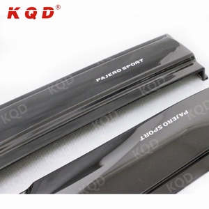 Accessoires de porte de voiture, déflecteur de fenêtre, pare-pluie, sport, 2016, acrylique personnalisé, épaisseur 2,0 mm, pour Mitsubishi Montero Luxury, 10 ensembles - Product Image 4