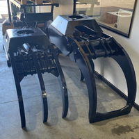 OEM Meilleure vente : Grappin forestier hydraulique rotatif pour excavatrice
