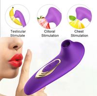Klitoris-Saugvibratoren Brustwarzen-Oralstimulation Klitoris-Sauger Rosen-Massagegerät Vibrator Erotikspielzeug für Frauen Paare Lila