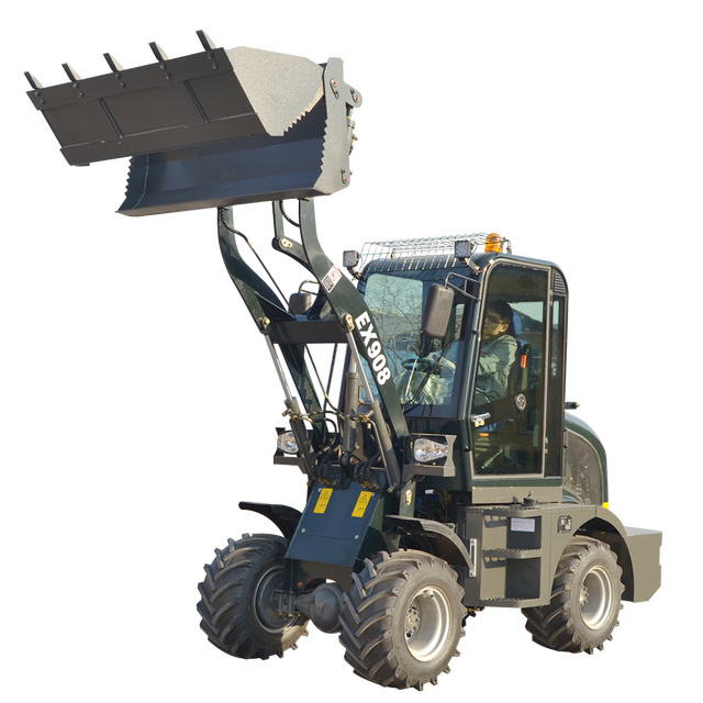 Factory Direct Sales Mini Wheel Loader 1 1.5 Ton 2 Ton 3 Ton Brand New Loader Machine Powerful EPA Eur5 Standard