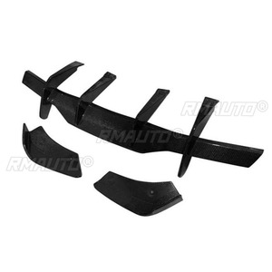 Para Chevrolet Corvette C8, Difusor de Parachoques Trasero de Fibra de Carbono Real, Pieza de Modificación, Protector de Parachoques - Product Image 5