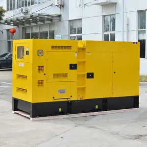 Sessiz tip 1 fazlı ac jeneratör seti 75 kw dizel jeneratör 90kva 100kva volvo jeneratör 100 kva