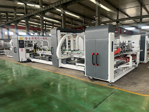 Nueva Máquina Automática de Alta Velocidad 2600 para Plegado, Encolado y Cosido, Fabricante de Cajas de Cartón Corrugado - Product Image 3
