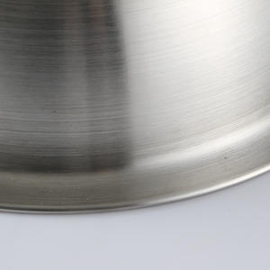 Saladiers de cuisine en métal poli de 6,3/7,9/9,45/11,8 pouces, écologiques, empilables, accessoires de cuisson avec base en silicone - Product Image 5