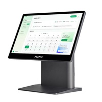 HBAPOS Nouveauté Système de caisse tactile en alliage d'aluminium 15,6 pouces Système EPOS Système de caisse enregistreuse Système POS fin