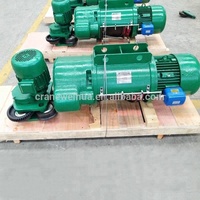WEIHUA Pont roulant Double vitesse 1t câble métallique palan électrique hauteur de levage 5m