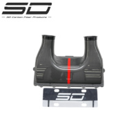 Boîtier d'air arrière en fibre de carbone SD de haute qualité pour kit de carrosserie de conversion Ferrari 458 Speciale, directement de l'usine