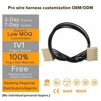 سلك LED RGB رباعي الأطراف مع موصل ثنائي الأطراف بدون لحام وعزل PBT لتطبيقات الطاقة ومشاريع الإضاءة/الديكور LED