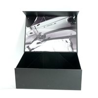 Emballage professionnel de luxe magnétique personnalisé boîte cadeau en papier magnétique pliable boîte d'emballage en carton rigide pour vêtements