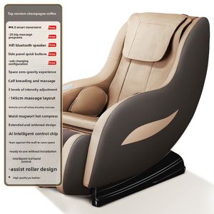 Fauteuil de massage multifonctionnel à commande manuelle filaire, pour usage domestique, compact, design monoplace, thérapie par la chaleur, fonctionnement silencieux - Product Image 2