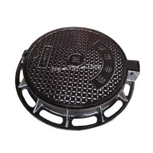 Tapa de <span class=keywords><strong>Alcantarilla</strong></span> Redonda de Hierro de Alta Resistencia, Sello para <span class=keywords><strong>Alcantarilla</strong></span>, para Seguridad en Estacionamientos, Hecho en China - Product Image 6