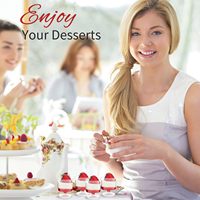 2 oz Mini tasses à dessert avec cuillères Tasses à apéritif jetables Tasses à mousse Petits verres à vin en plastique pour servir des puddings et des cocktails