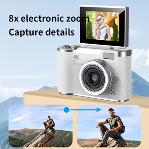 Appareil photo numérique rétro CCD DLC, ultra-haute définition, avec couvercle rabattable, <span class=keywords><strong>image</strong></span> 4K ultra-claire, portable pour les étudiants et les voyages sur le campus - Product Image 3