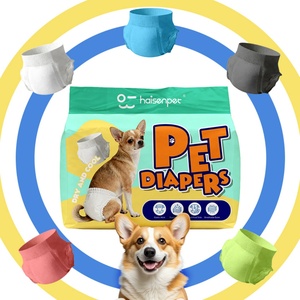 Vente directe d'usine, couches jetables pour animaux de compagnie de haute qualité, super absorbantes - Product Image 1