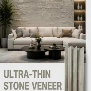 Revestimiento de Piedra PU Ultrafino y Ecológico, Diseño Minimalista <span class=keywords><strong>para</strong></span> Decoración de Paredes Interiores en Edificios Sostenibles - Product Image 1