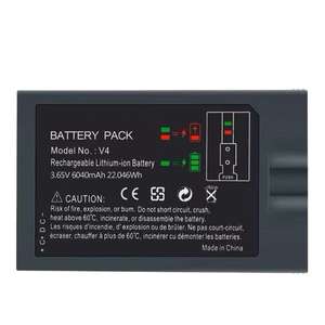 MYiYAE Nieuwe Digitale A-klasse Polymeer Batterijpakket voor Ring Video Deurbel (Ring V4 compatibel) 6040mAh 3.65V Oplaadbaar Dubbele IC - Product Image 2