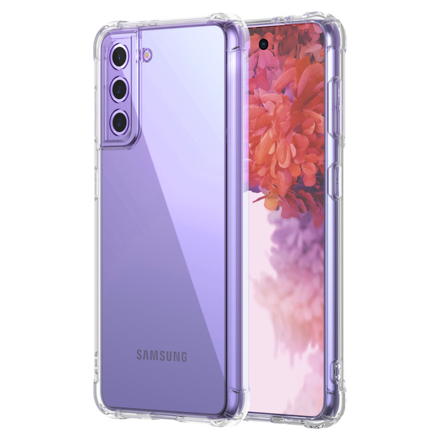 Shockproof TPU Case for for S22/S23 Ultra/S24/S24 Ultra Anti-Fall Transparent Back Cover