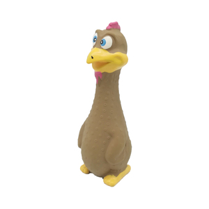 Jouets pour chiens en latex qui couinent, ensemble <span class=keywords><strong>canard</strong></span>-poulet, écologiques, non toxiques - Product Image 5