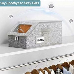 Bathroom <b>Hat</b> Storage <b>Box</b> Foldable Storage <b>Box</b> Bedroom Furniture <b>Box</b> Living Room <b>Hat</b> Storage Home Furniture Storage <b>Box</b> - Product Image 1