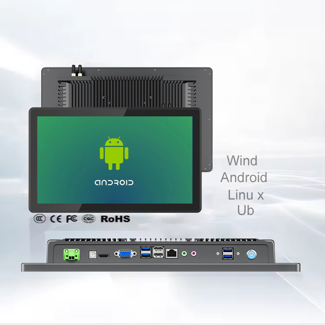 15.6 Inch Aio Industrial Touch Screen Computer Desktop Panel Amount RK3568 2+16GB  Raspberry Pi All in One Pc