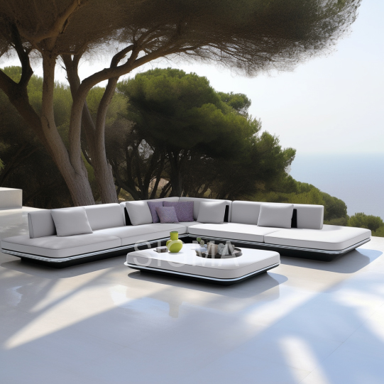 Popular Outdoor Furniture Sofa Garde Sofa Modern Water Proof Outdoor Furniture