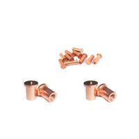 Fixateur de soudure personnalisé M6, boulon fendu en cuivre pour accessoires de soudage