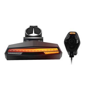 Racer Mtb USB Parts Alarm Night Riding Safety Lamp Intelligent Taillight Turn signal Motorcycle Mountain Rear <b>Lights</b> - Product Image 2